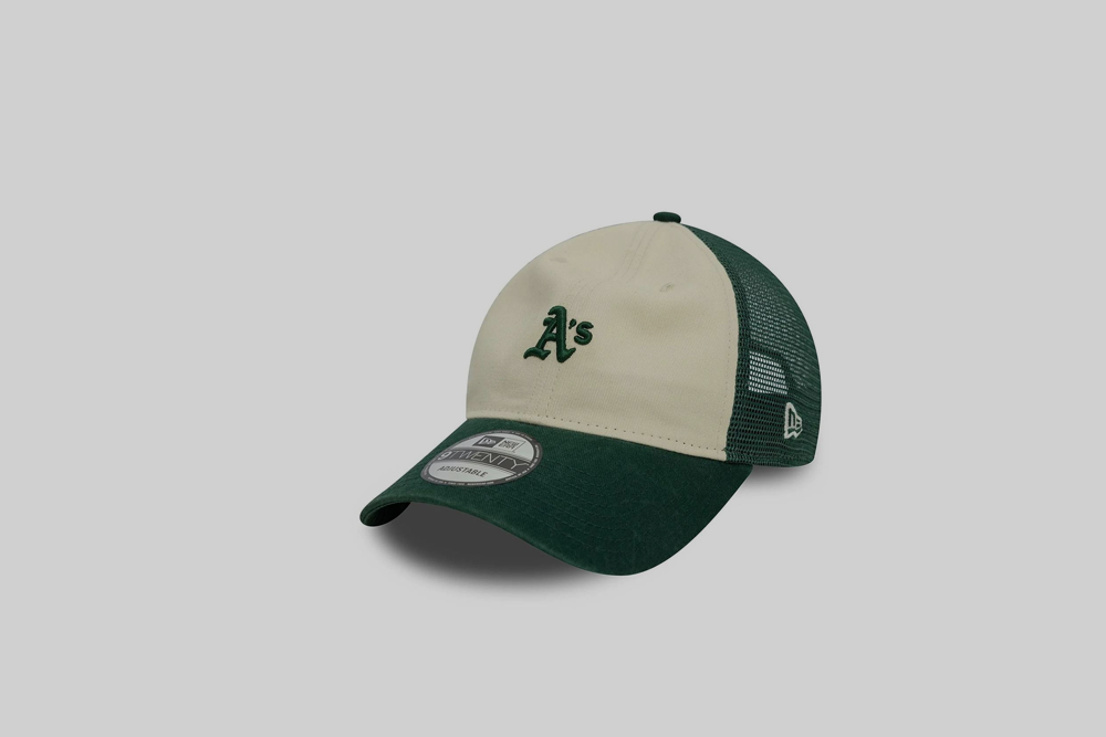 Women's New Era  Oakland Athletics 9Twenty Trucker Snapback Cap