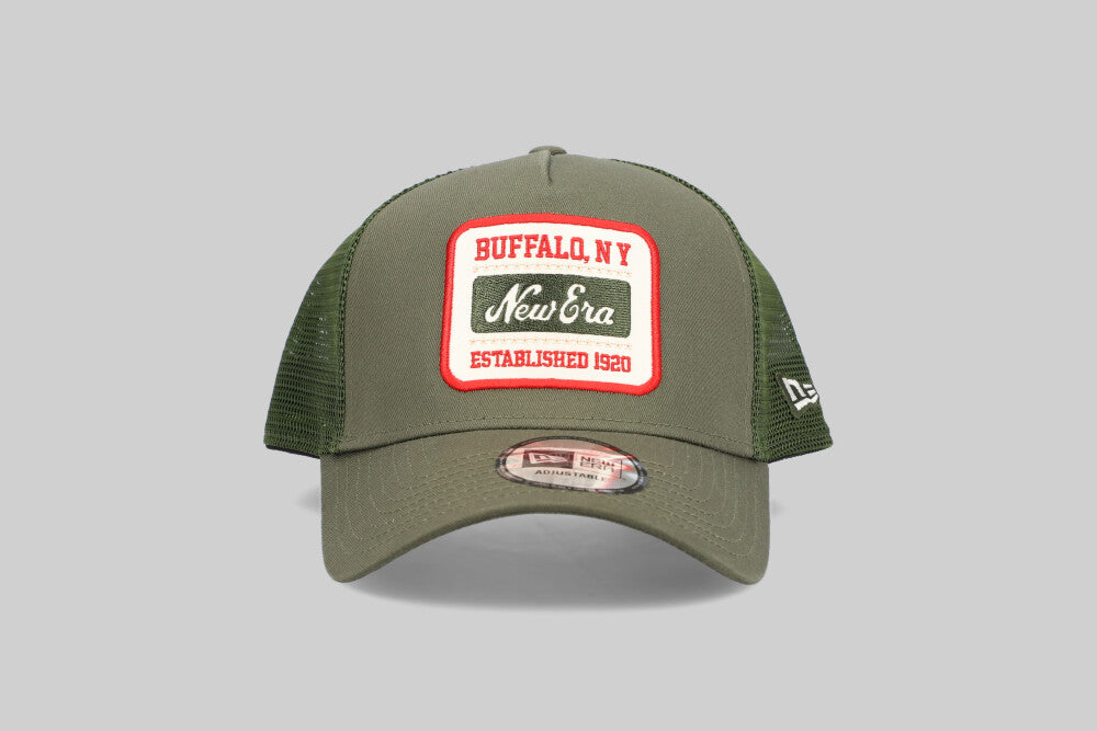 New Era Patch 9Forty AF Trucker Snapback Cap - [sku] - Lust México