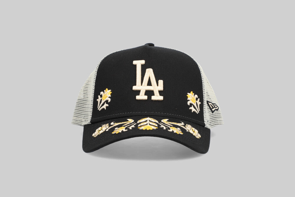 New Era Los Angeles Dodgers MLB Floral 9Forty AF Trucker Snapback Cap