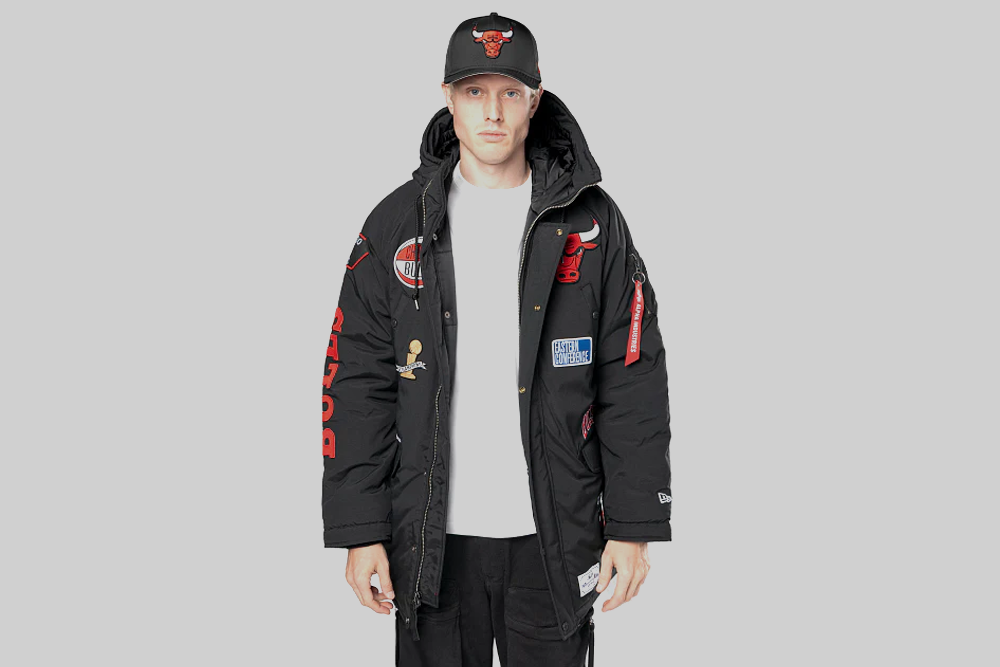 New Era Parka Chicago Bulls Alpha Industries X NBA - 60684017 APP - TOP - UNISEX - ADULT - INLINE - WI - 25 en Lust México