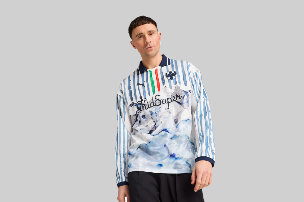 PUMA x KIDSUPER C.F. Monterrey Retro Long-Sleeved Shirt