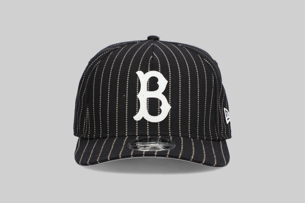 New Era Los Angeles Dodgers Three Looms Pinstripe 9Forty A-Frame Snapback Cap