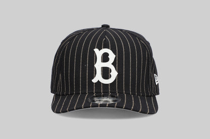 New Era Los Angeles Dodgers Three Looms Pinstripe 9Forty A-Frame Snapback Cap