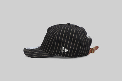 New Era Los Angeles Dodgers Three Looms Pinstripe 9Forty A-Frame Snapback Cap