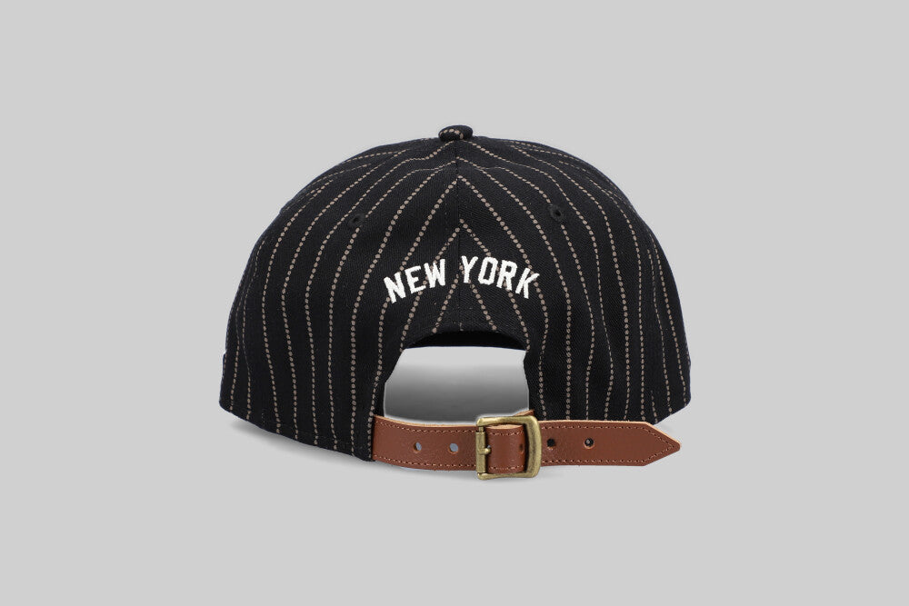 New Era New York Yankees Three Looms Pinstripe 9Forty A-Frame Snapback Cap