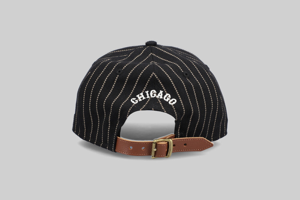 New Era Chicago White Sox Three Looms Pinstripe 9Forty A-Frame Snapback Cap