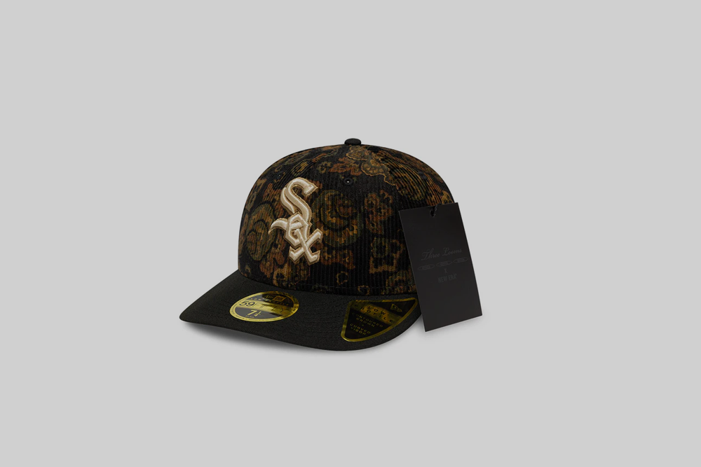 New Era Chicago White Sox MLB Floral Cord 59Fifty Low Profile Cap - 60763872