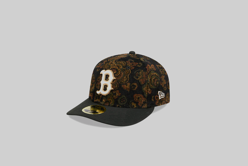 New Era Boston Red Sox MLB Floral Cord 59Fifty Low Profile Cap - 60763879