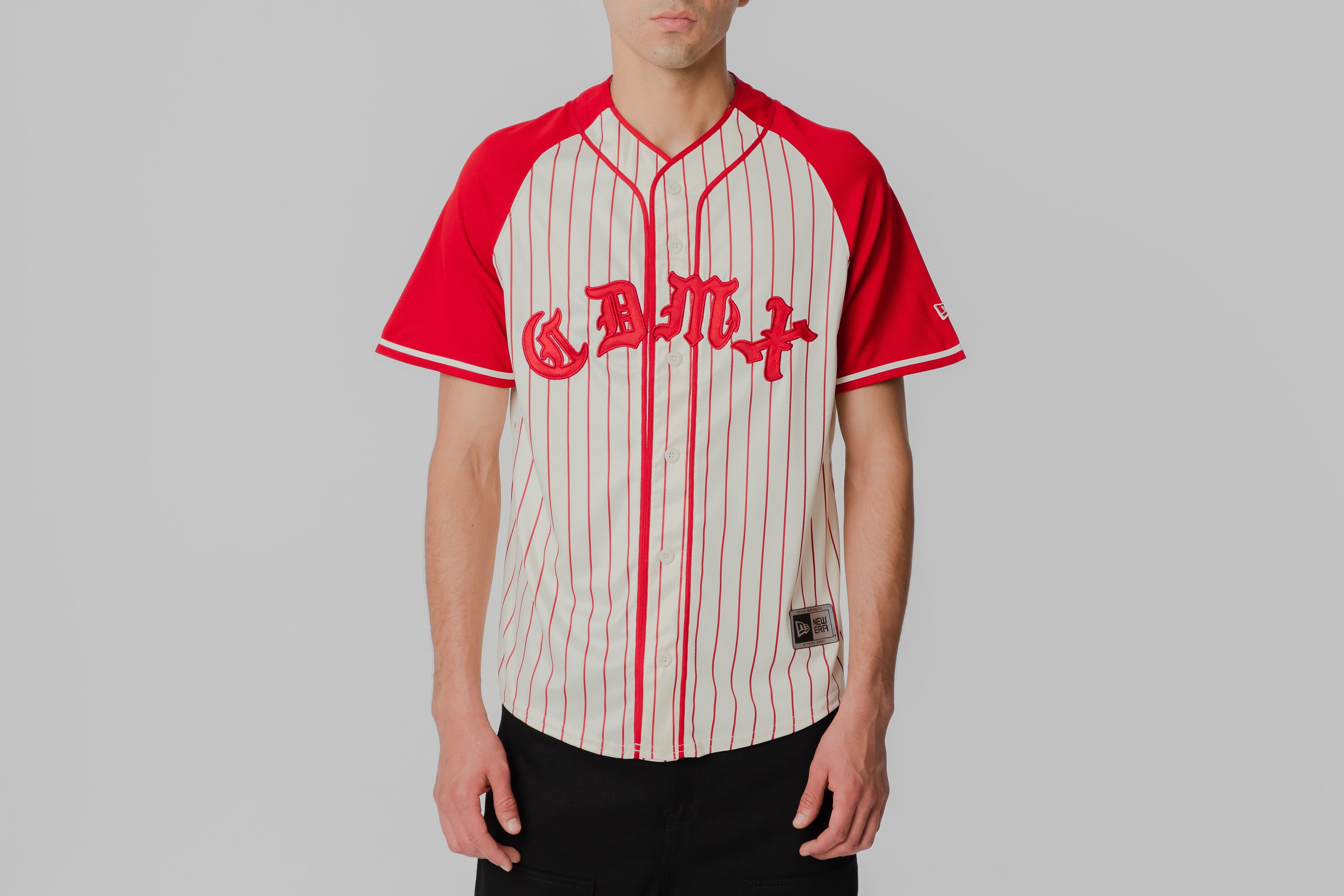 New Era x Born & Raised x Diablos Rojos Pinstripe Jersey - 60977171 - Lust México