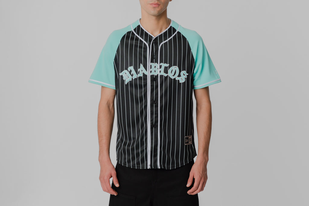 New Era x Born & Raised x Diablos Rojos Pinstripe Jersey - 60977172 - Lust México