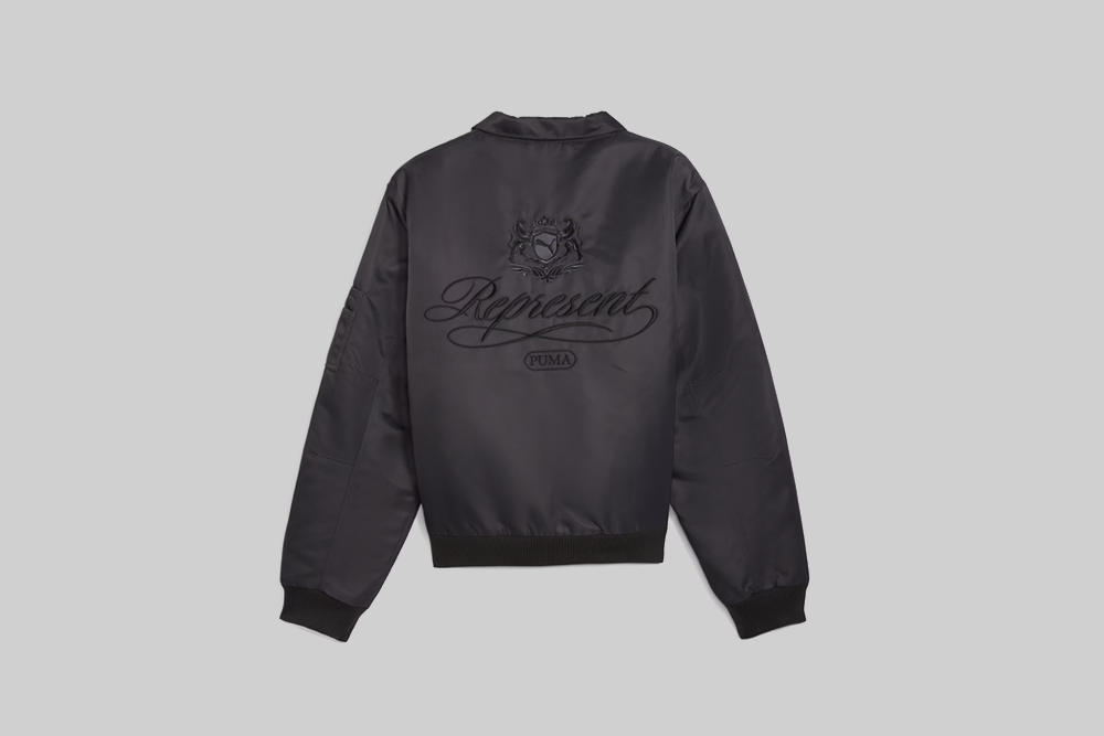 PUMA x REPRESENT Bomber GREY/BLACK DENIM APP - TOP - MEN - ADULT - INLINE - WI - 25 en Lust México