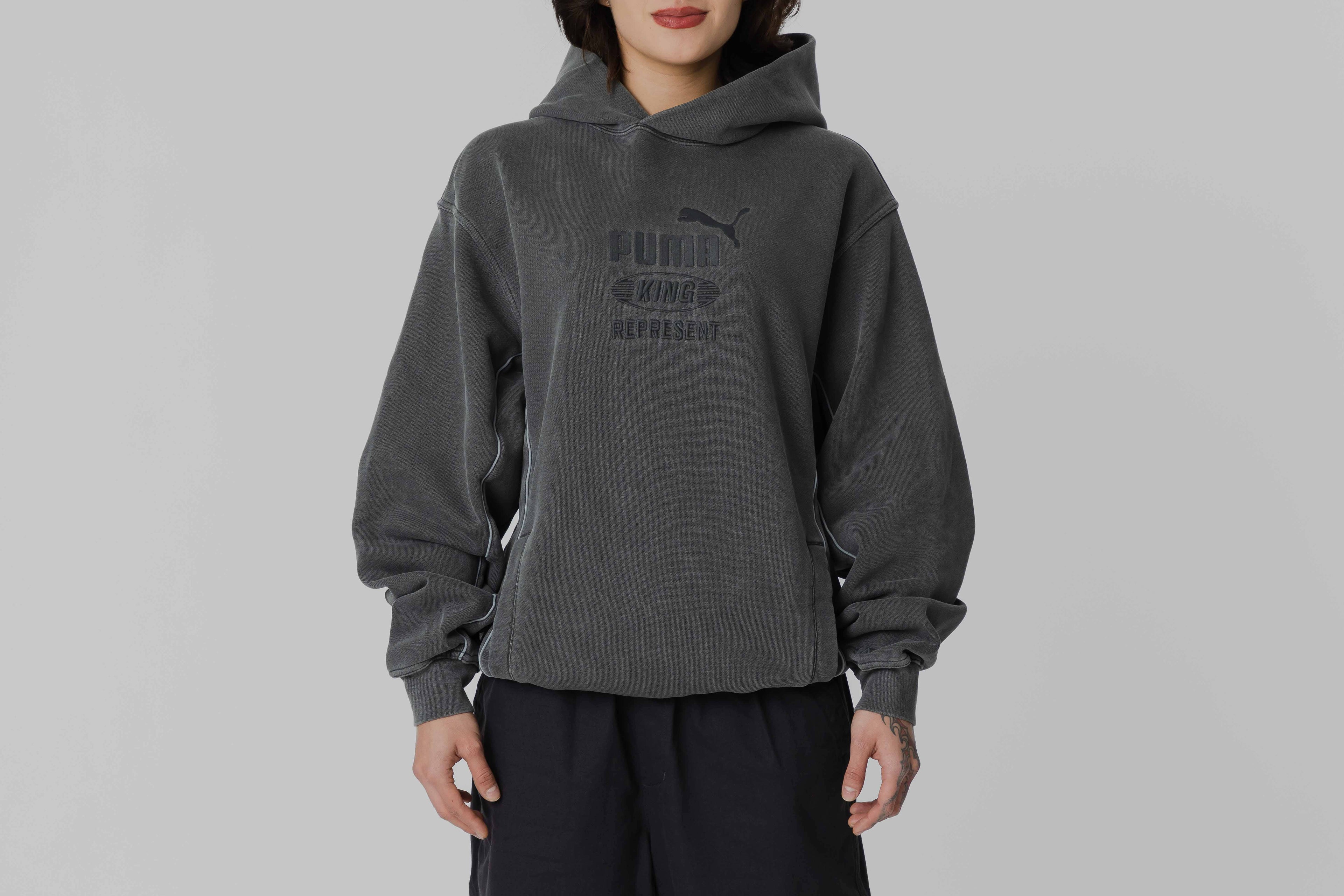 PUMA x REPRESENT Graphic Hoodie - 632542 97 - Lust México