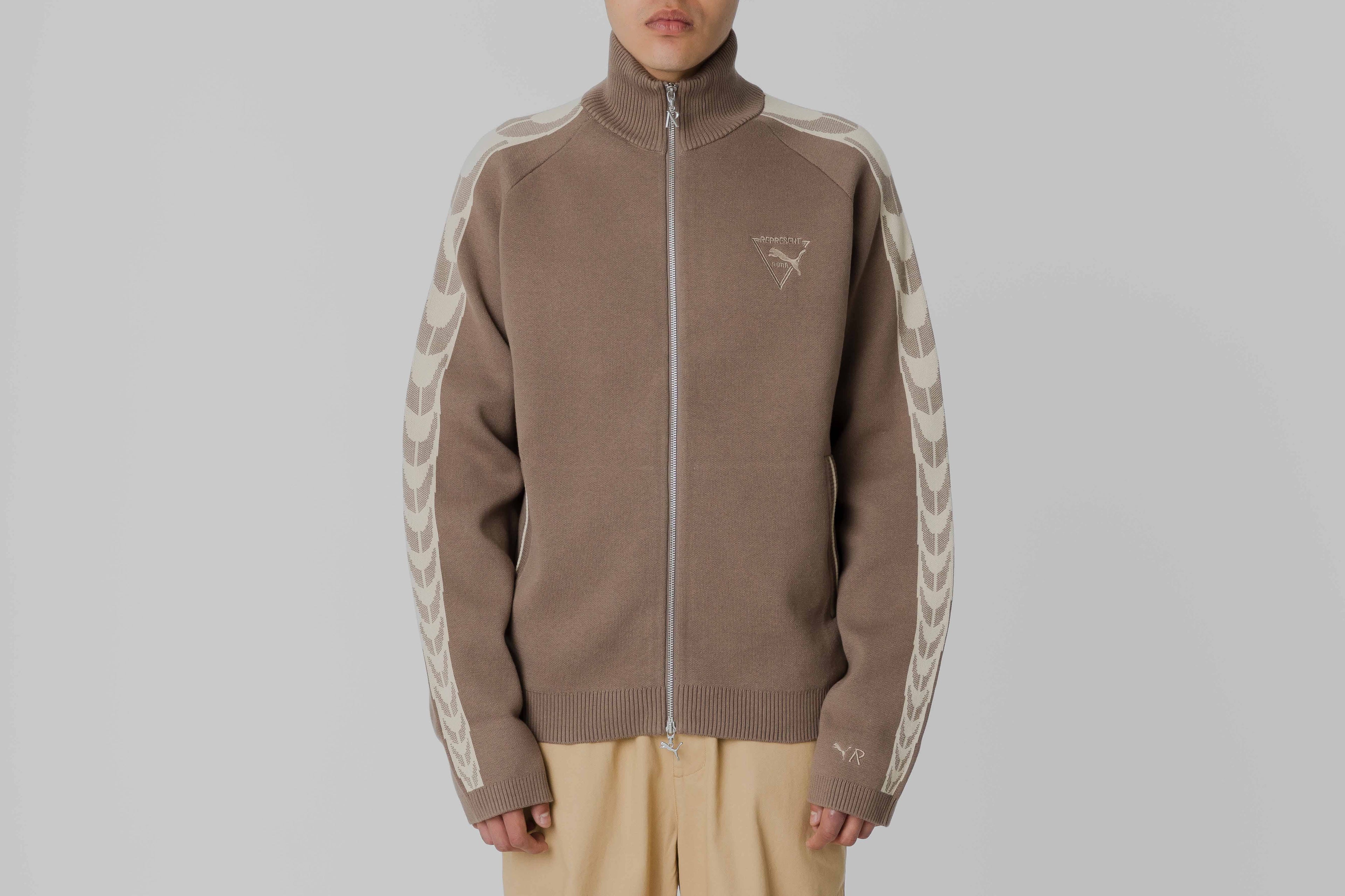 PUMA x REPRESENT T7 Knit Jacket - 632543 96 - Lust México