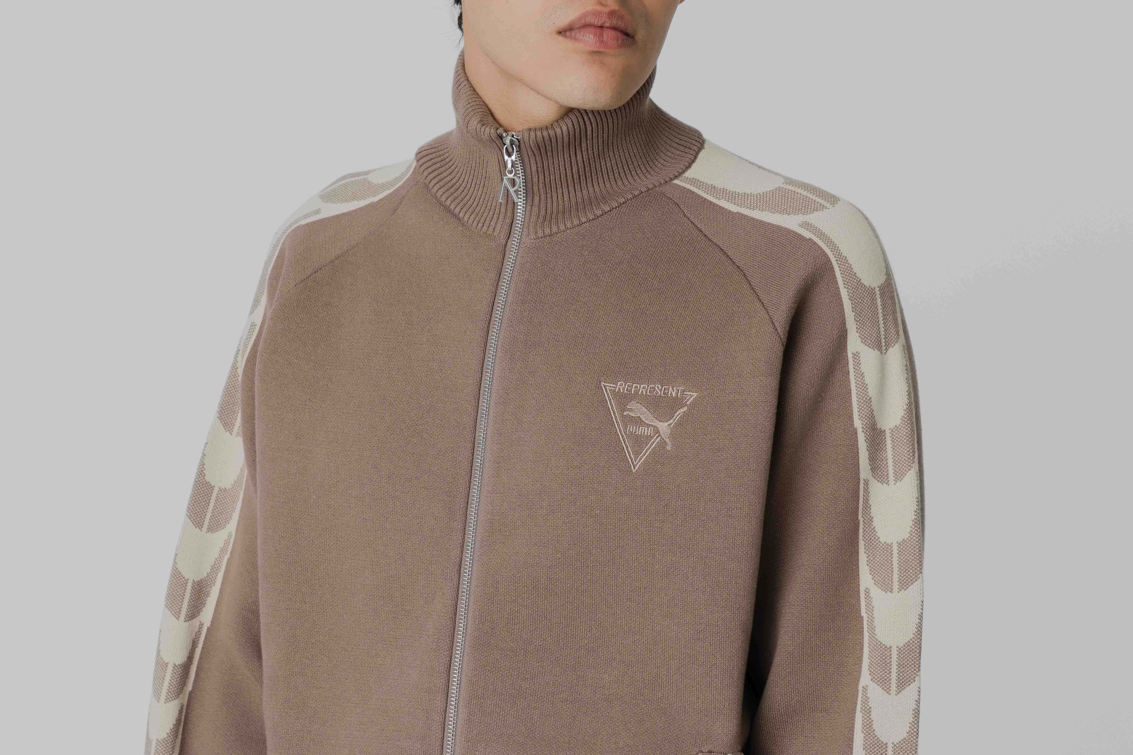 PUMA x REPRESENT T7 Knit Jacket - 632543 96 - Lust México