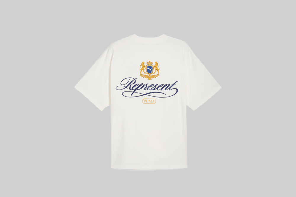 PUMA x REPRESENT GRAPHIC Tee WHITE/WHITE/TRIPLE WHT APP - TOP - MEN - ADULT - INLINE - WI - 25 en Lust México