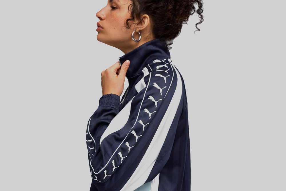 PUMA x GUIZIO T7 Track Jacket BLACK/WHITE - 632558 06 APP - TOP - WOMEN - ADULT - INLINE - WI - 25 en Lust México