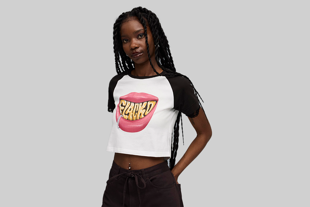 Women's PUMA X A$AP ROCKY Flacko Smile Baby Tee - [sku] - Lust México