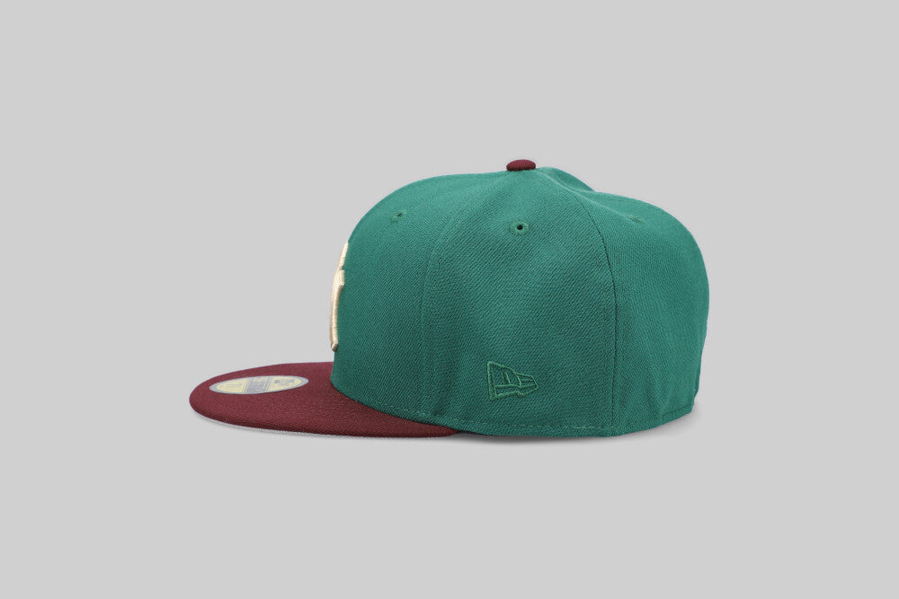 5950 NEYYANCO 49WS GREEN MAROON - [sku] - Lust México