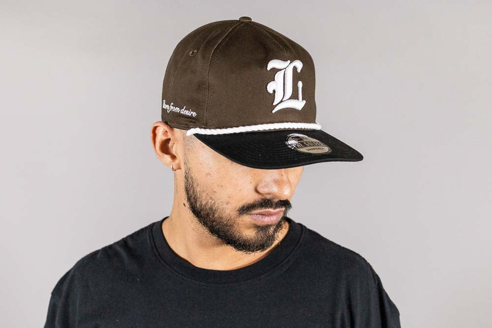 New Era x Lust L Gothic Golfer Cap - [sku] - Lust México