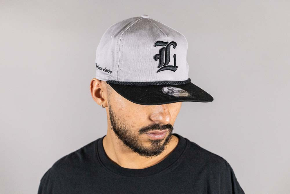 New Era x Lust L Gothic Golfer Cap - [sku] - Lust México