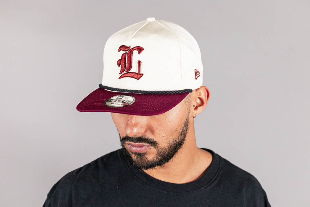 New Era x Lust L Gothic Golfer Cap - [sku] - Lust México