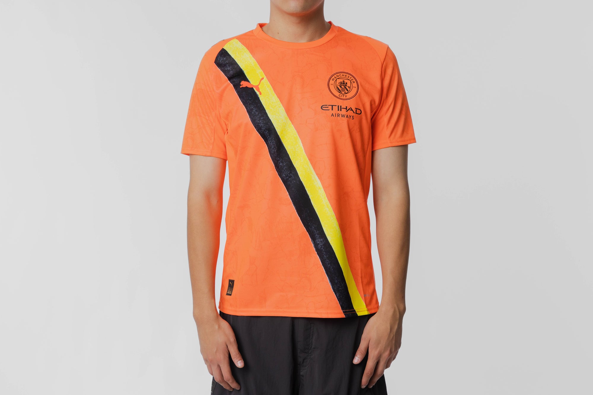 PUMA x KIDSUPER Manchester City Jersey 'Neon Sun'
