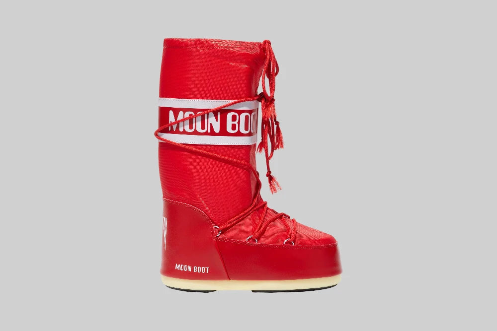 Moon Boot Icon Nylon 'Red' - 80D1400440-D001