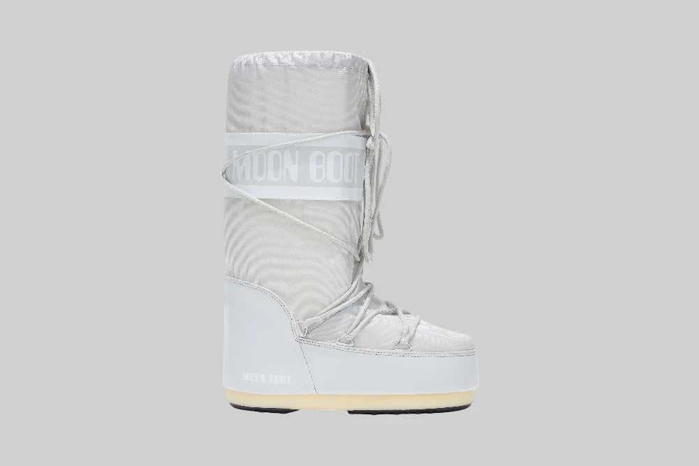 Moon Boot Icon Nylon 'Glacier Gray' - 80D1400440-H003