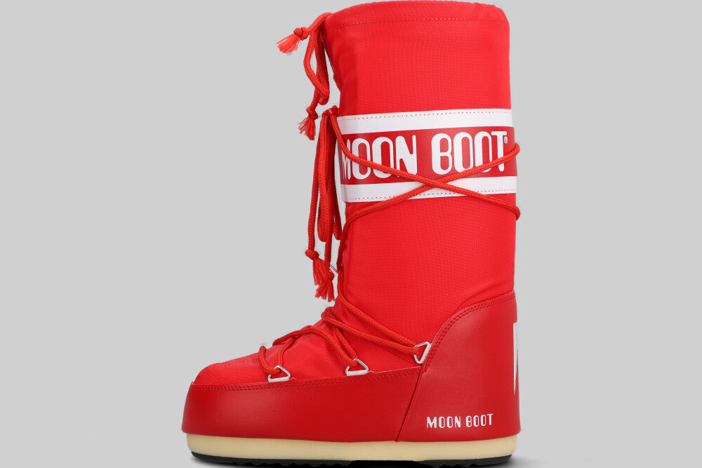 Women´s Moon Boot Icon Nylon 'Red' - 80D1400440-D001 - Lust México