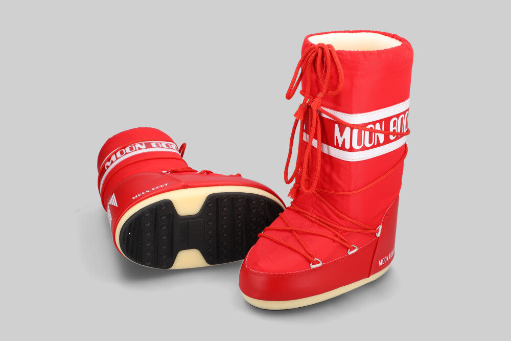 Women´s Moon Boot Icon Nylon 'Red' - 80D1400440-D001 - Lust México