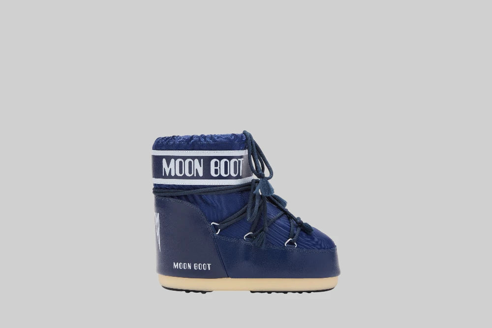Moon Boot Icon Low Nylon 'Blue' - 80D1409340-F003