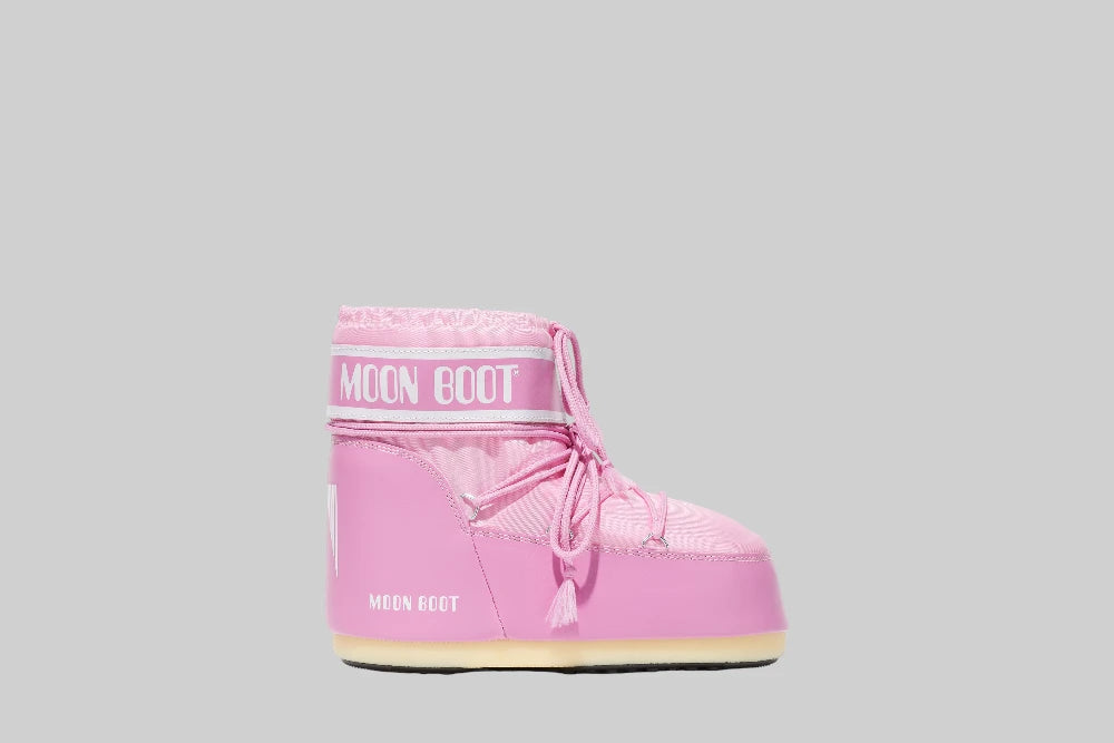 Moon Boot Icon Low Nylon 'Pink' - 80D1409340-J001