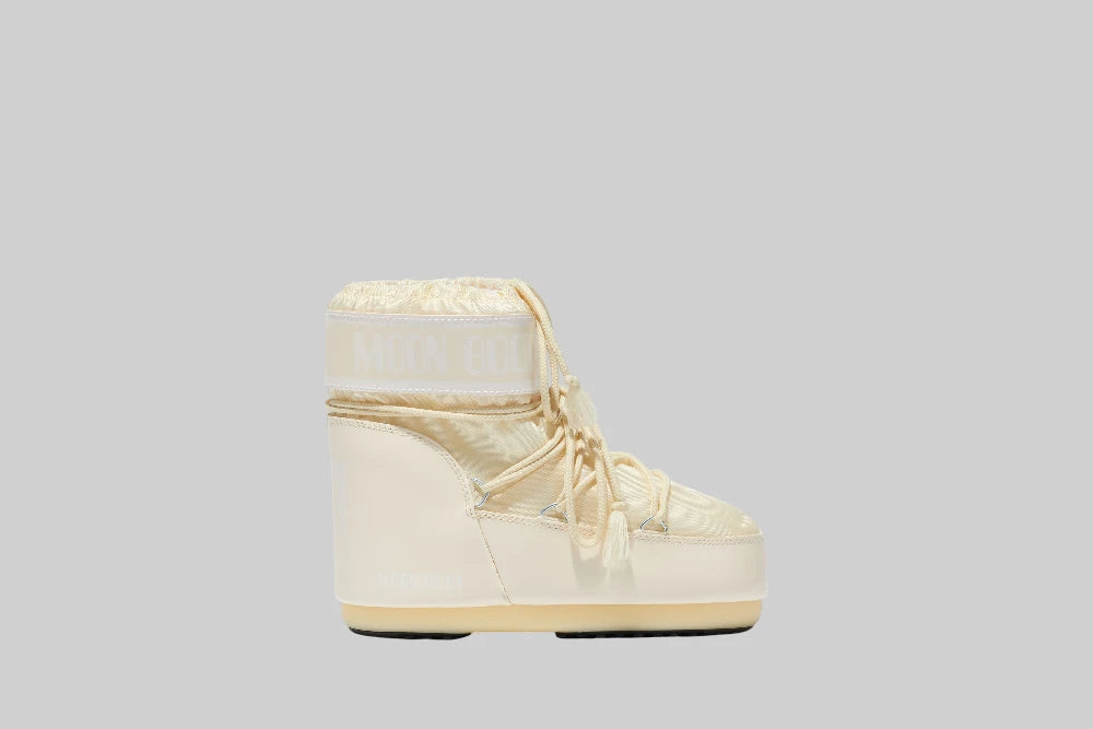 Moon Boot Icon Low Nylon 'Cream' - 80D1409340-L002