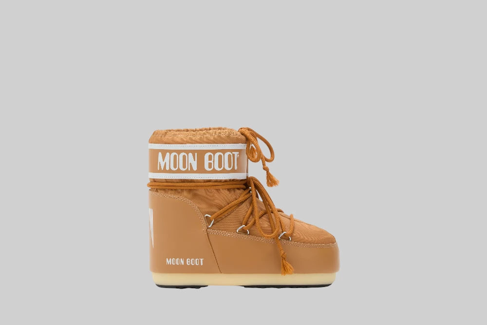 Moon Boot Icon Low Nylon 'Cognac' - 80D1409340-M008