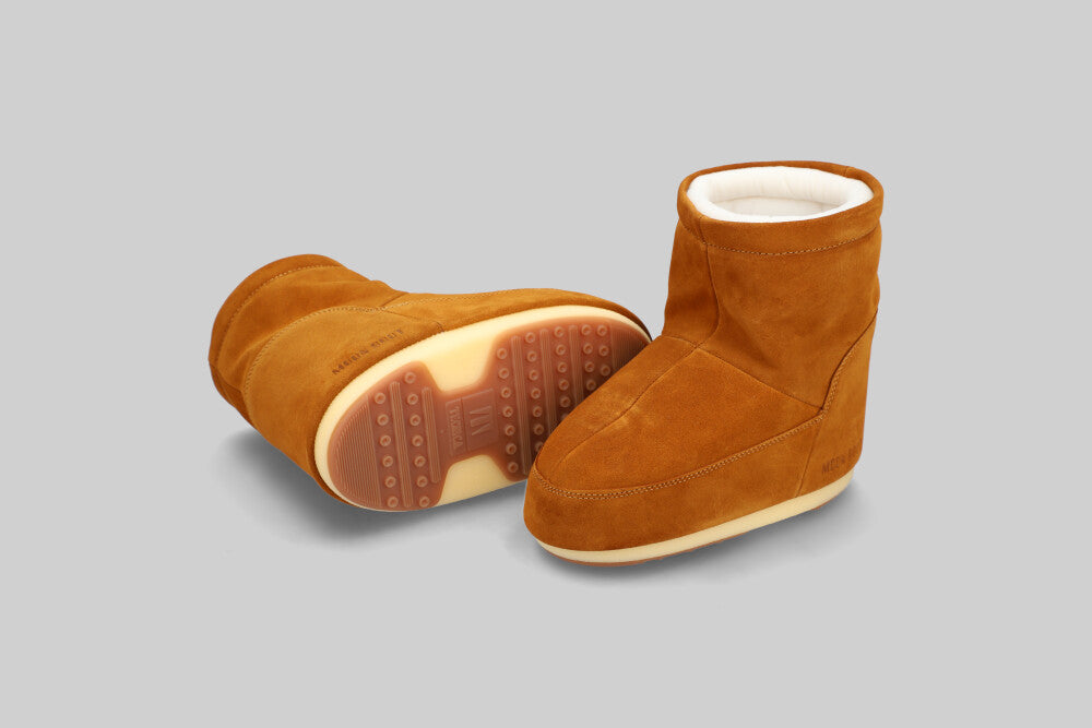 Women´s Moon Boot No Lace Tan Suede 'Cognac' - 80D1409400-M008 - Lust México