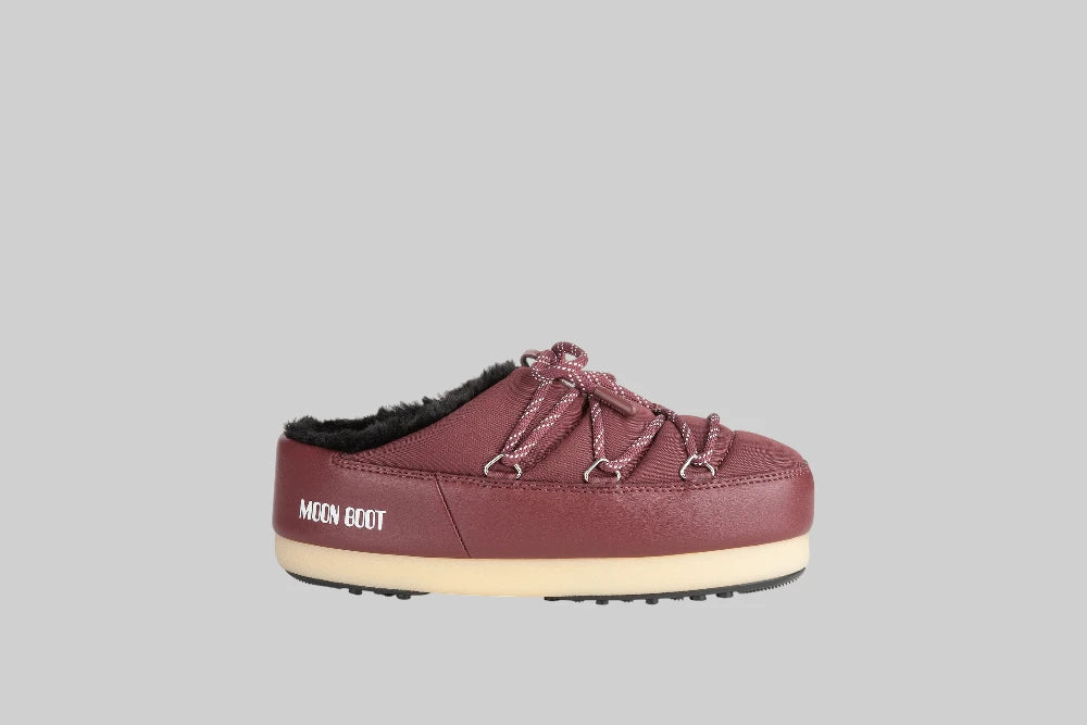 Moon Boot EVX Mule Nylon 'Burgundy' - 80D1470110-D013