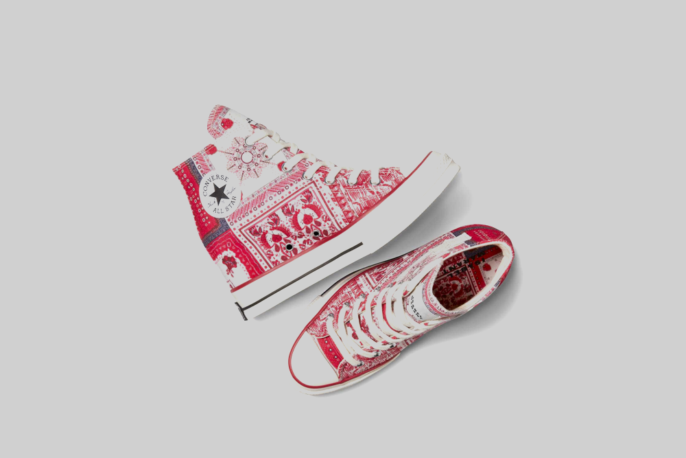 Converse x ISABEL MARANT Chuck 70 Wedge HI 'Vanilla Ice and Red'