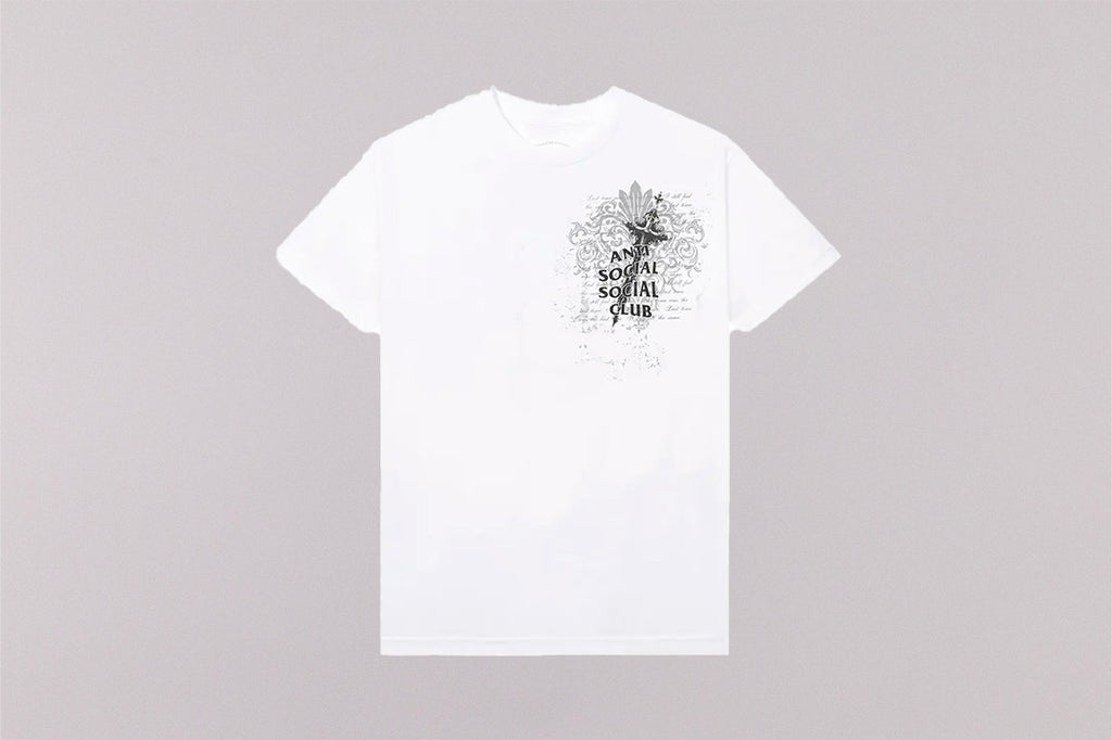 Anti Social Social Club Anguish SS Tee 'White' - [sku] - Lust México