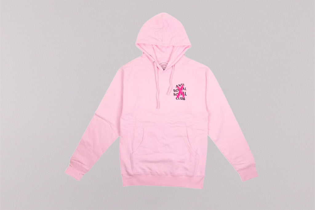 Anti Social Social Club Cancelled Hoodie 'Pink' - [sku] - Lust México
