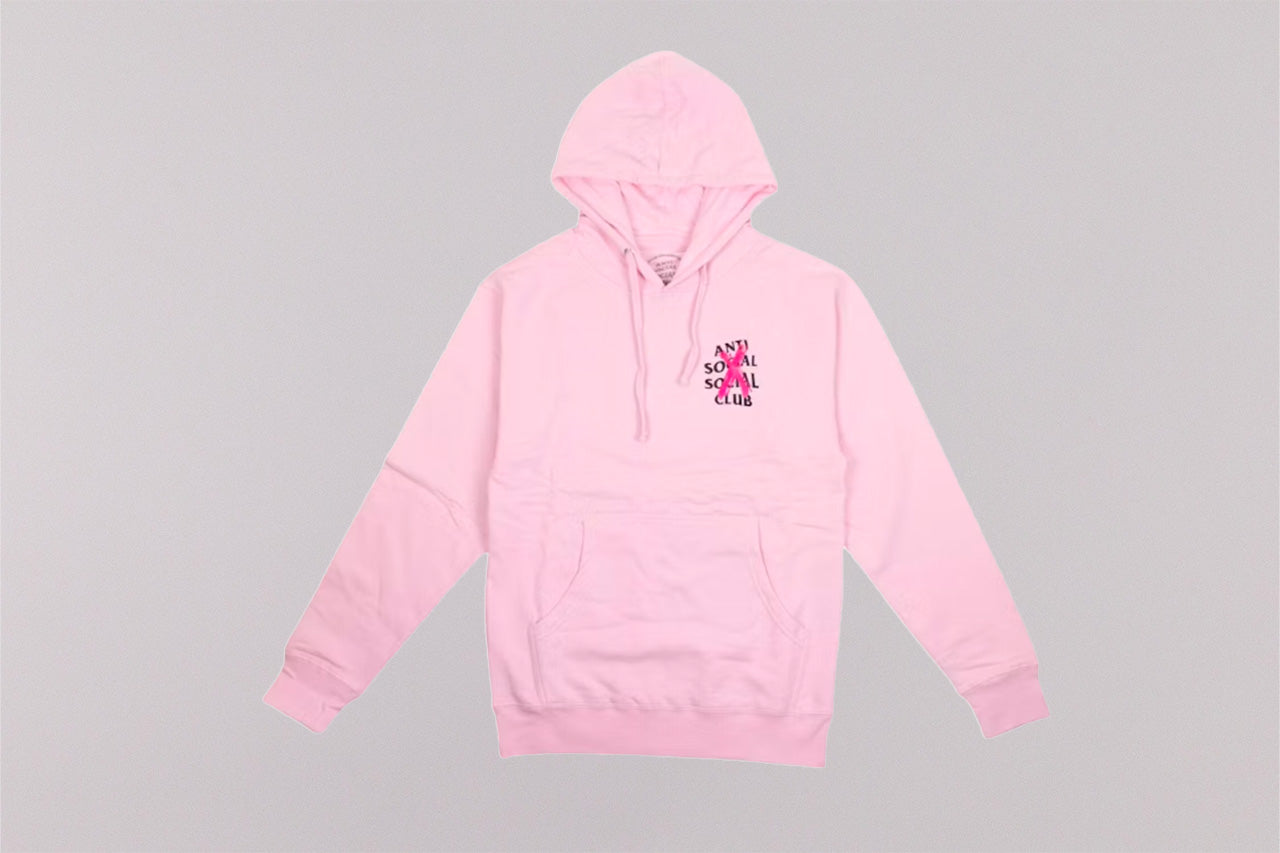 Anti Social Social Club Cancelled Hoodie 'Pink' - [sku] - Lust México