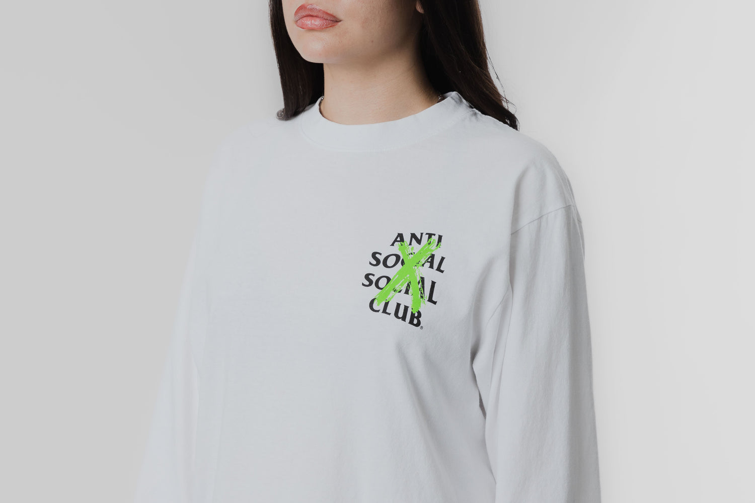 Anti Social Social Club Cancelled  Long-Sleeve Tee &