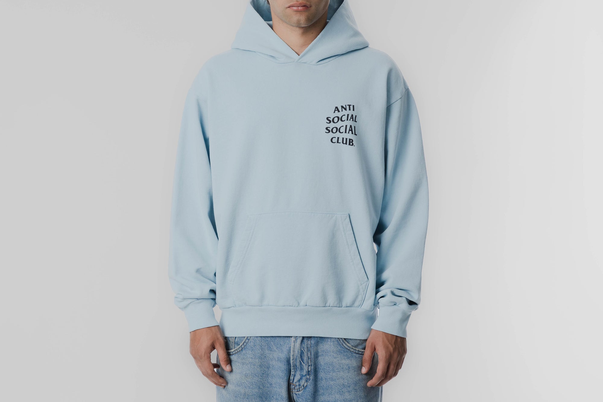Anti Social Social Club Kkotch Hoodie 'Baby Blue' - [sku] - Lust México