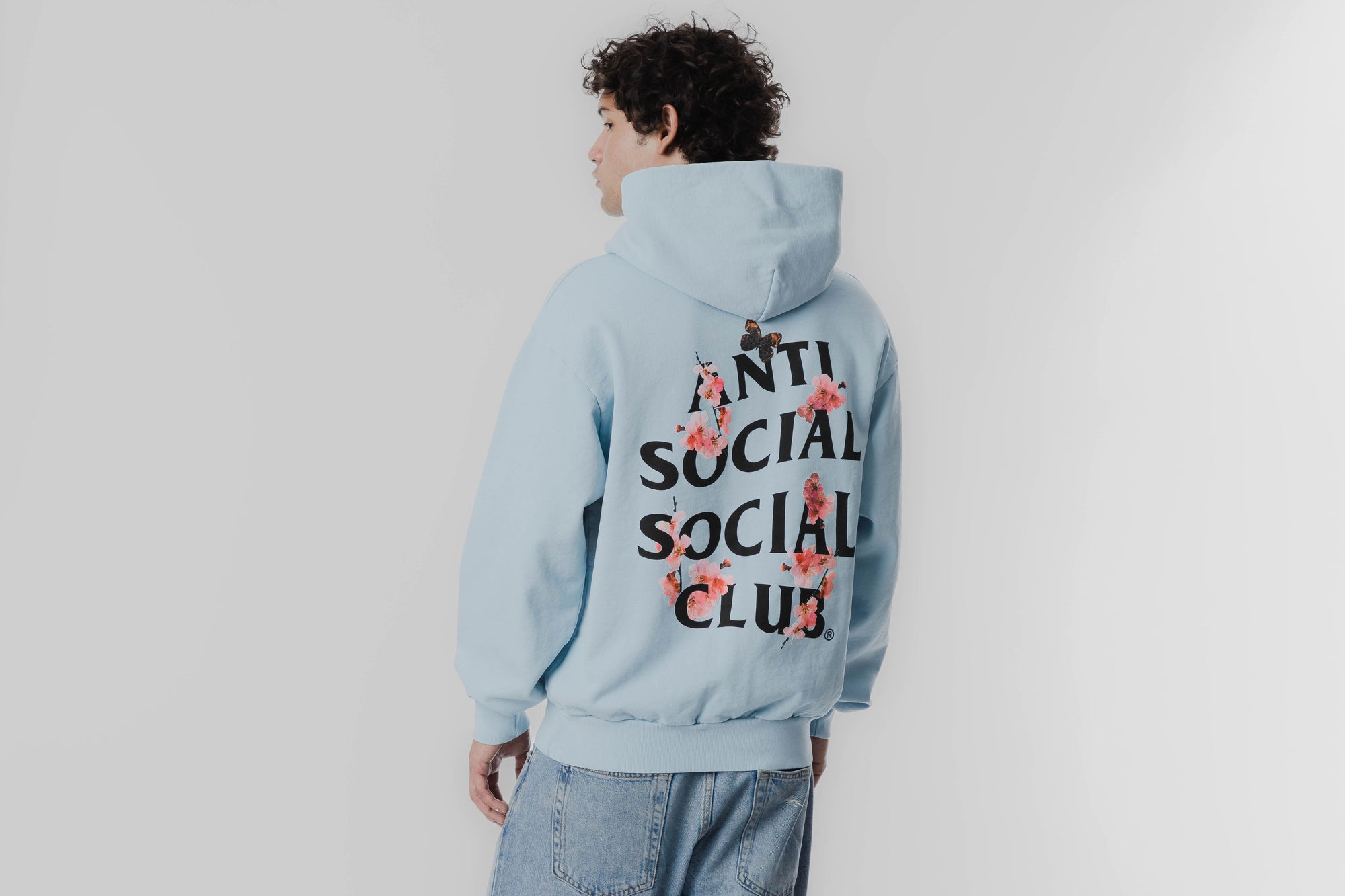 Anti Social Social Club Kkotch Hoodie 'Baby Blue' - [sku] - Lust México