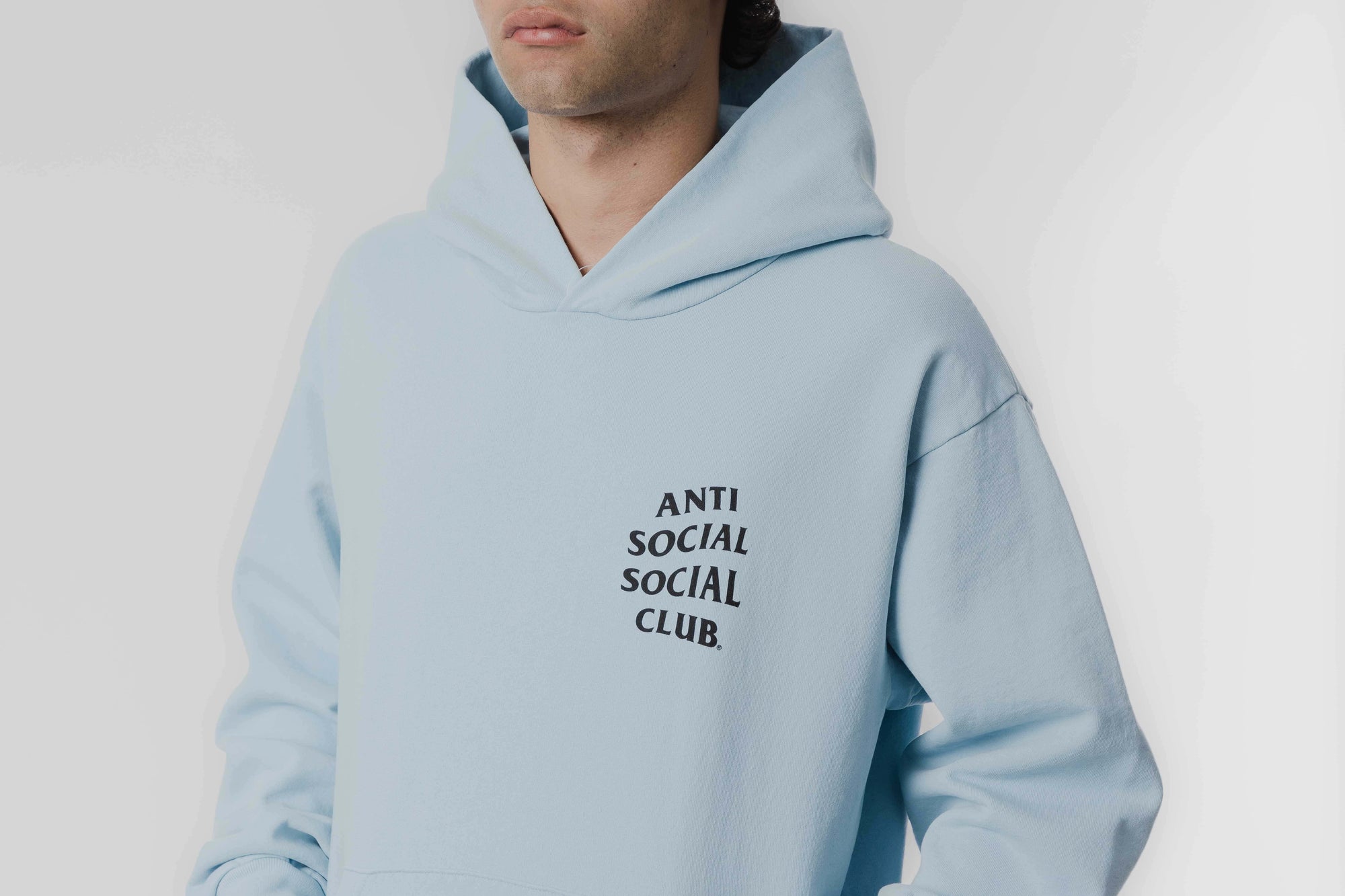 Anti Social Social Club Kkotch Hoodie 'Baby Blue' - [sku] - Lust México