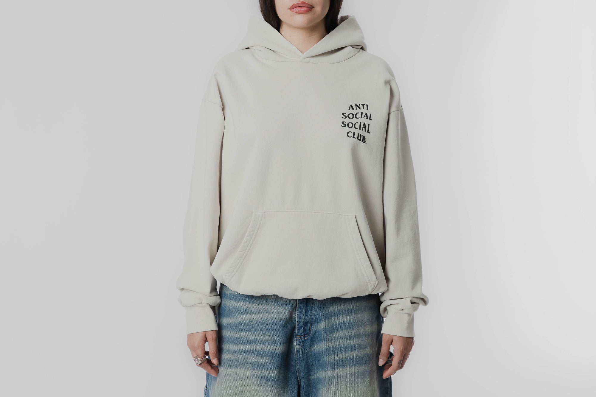 Anti Social Social Club Kkotch Hoodie 'Heather Grey' - [sku] - Lust México