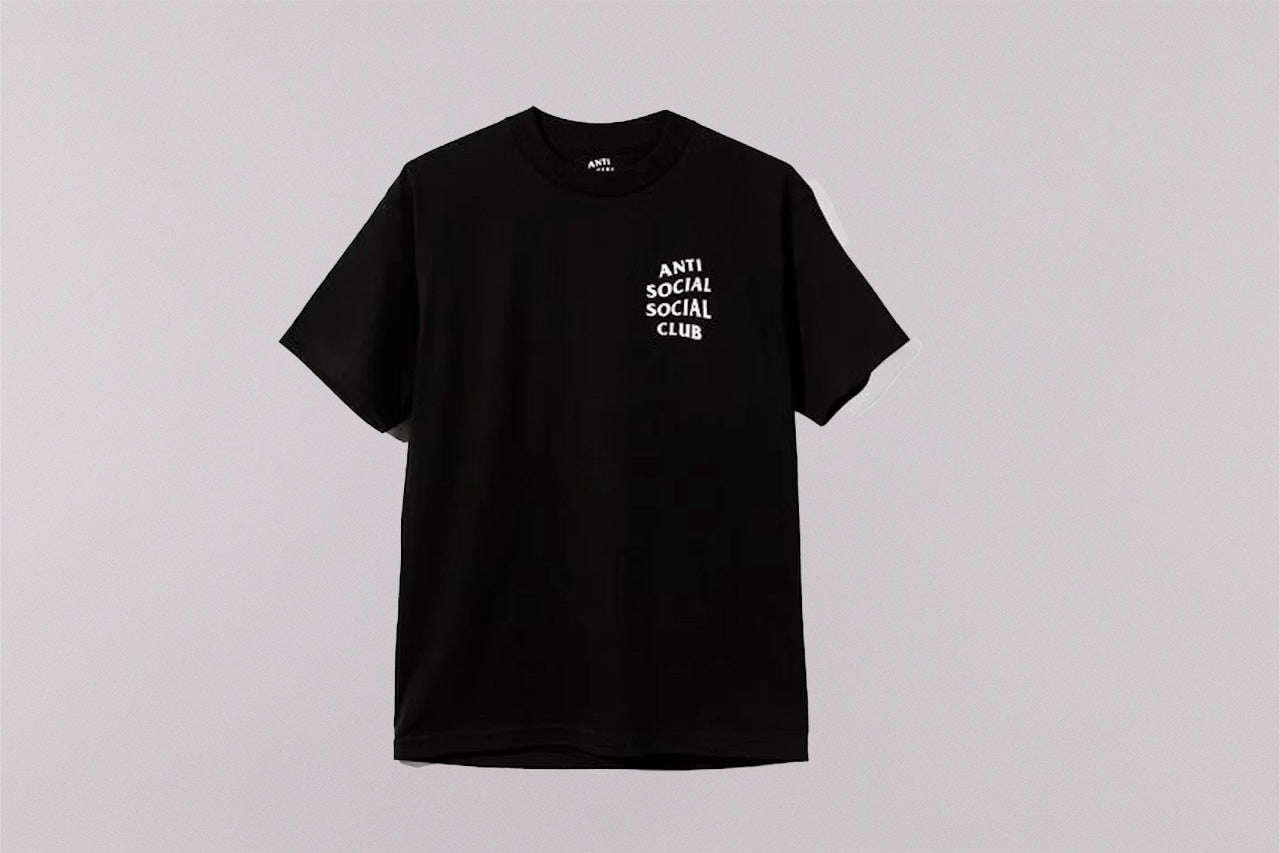 Anti Social Social Club Kkotch SS Tee 'Black' - [sku] - Lust México