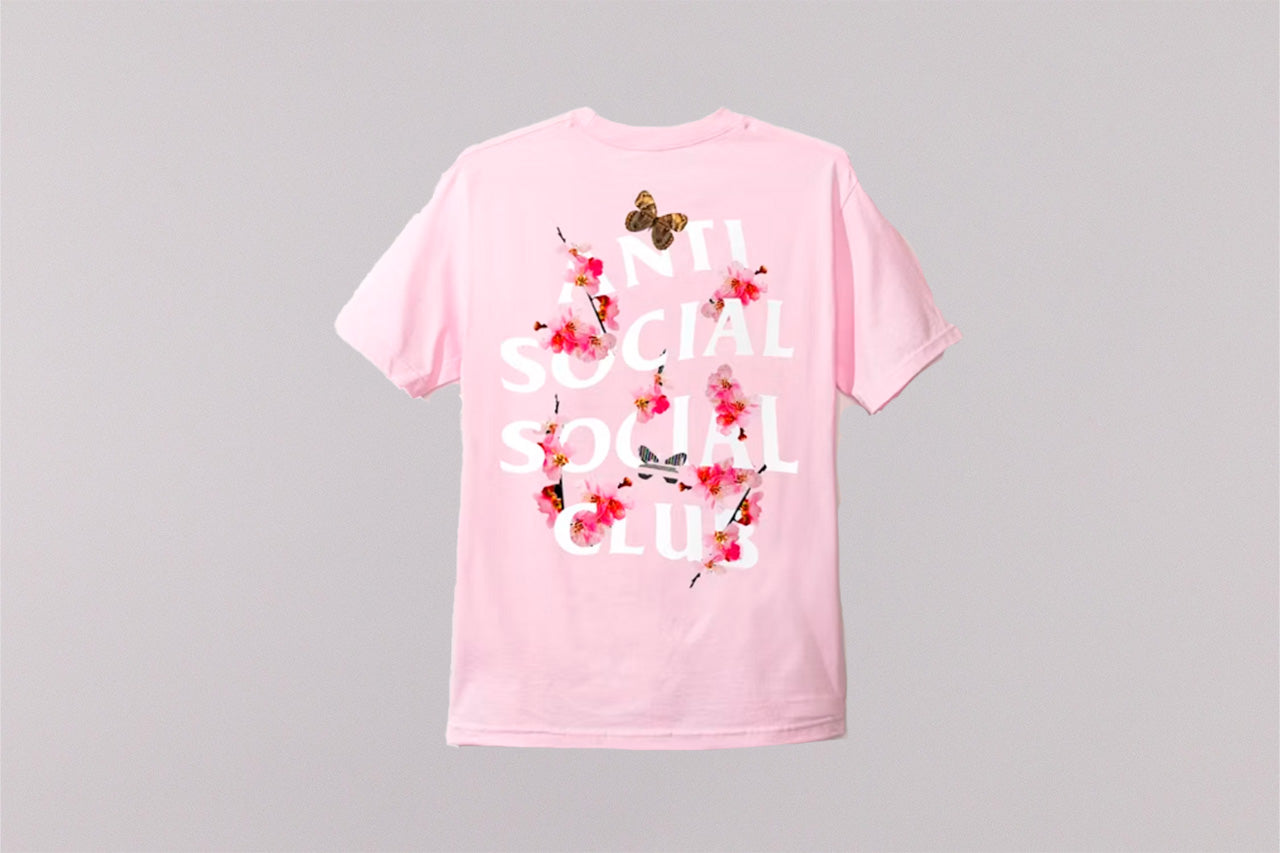 Anti Social Social Club Kkotch SS Tee Pink - [sku] - Lust México