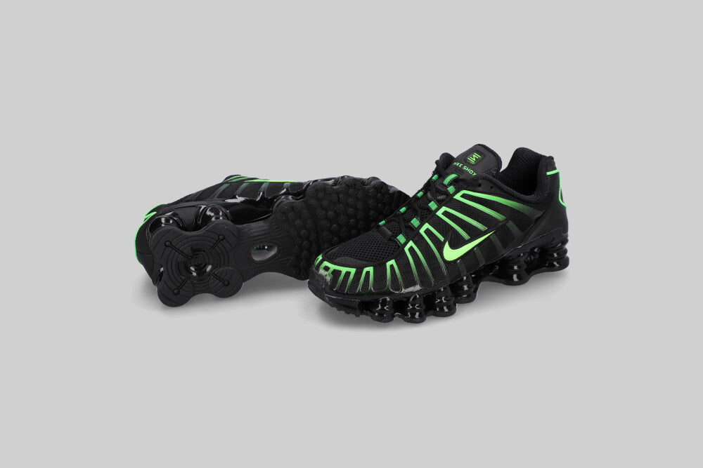 Nike Shox TL 'Black and Green Strike'