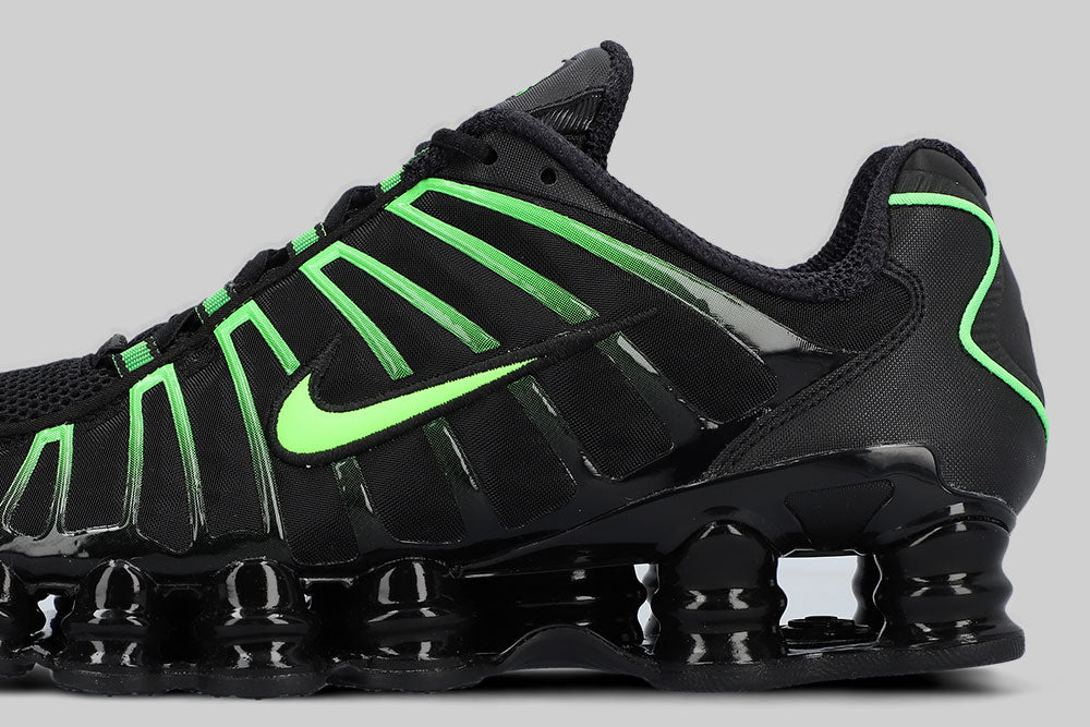 Nike Shox TL 'Black and Green Strike'