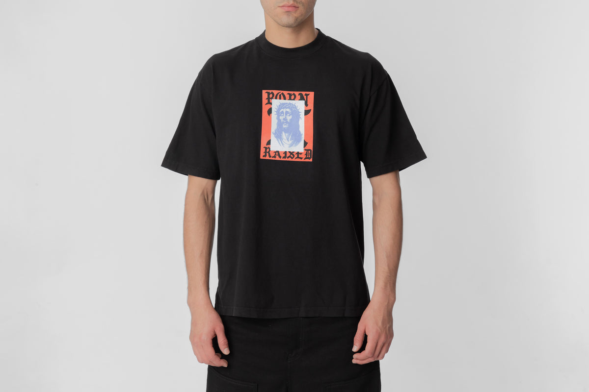 Born x Raised Salvation Tee - B0001SALVN-BLK